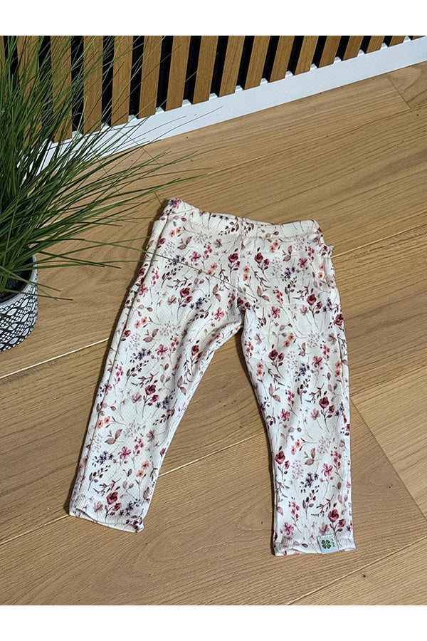 Leggins mit gerafften R眉schen