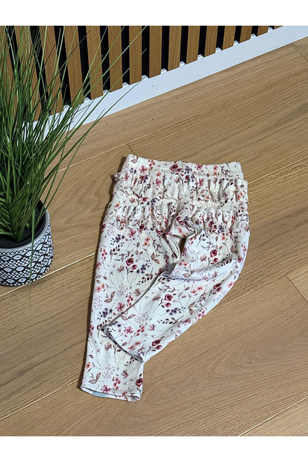 Leggins mit gerafften R眉schen